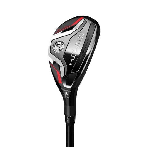 TAYLORMADE STEALTH PLUS RESCUE 3 HYBRID GRAPHITE 6.0 PROJECT X HZRDUS SMOKE RED RDX 80HB GRAPHITE