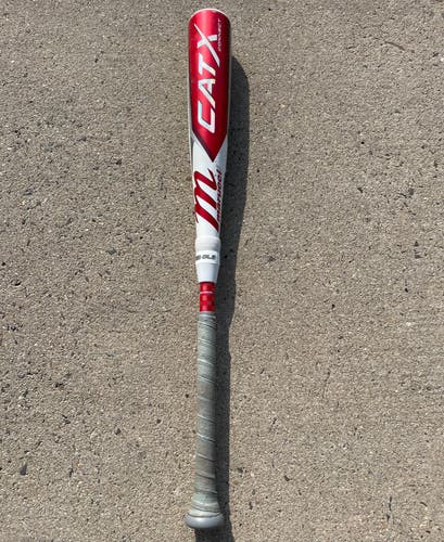 Used Marucci CAT X USSSA Certified Bat (-10) Alloy 19 oz 29"