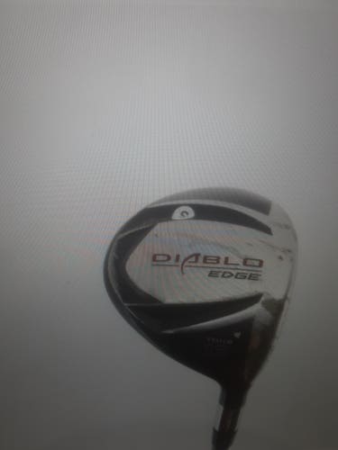 Used Men's Callaway Diablo Edge Right Handed Fairway Wood Stiff Flex 3 Wood