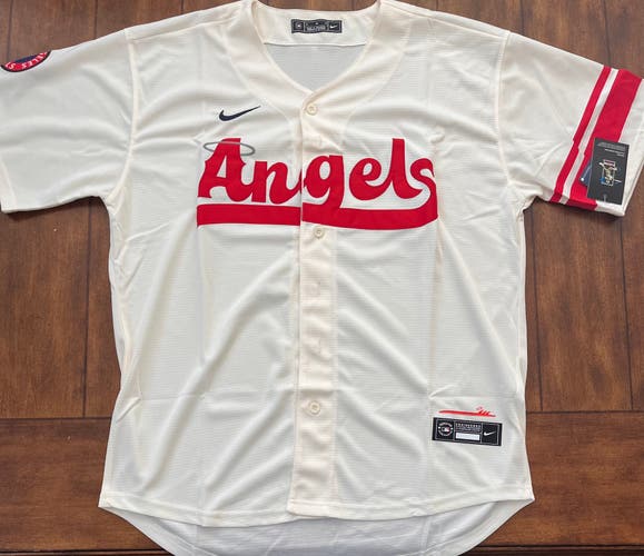 NWT Los Angeles Angels City Connect Jersey Size Adult XL