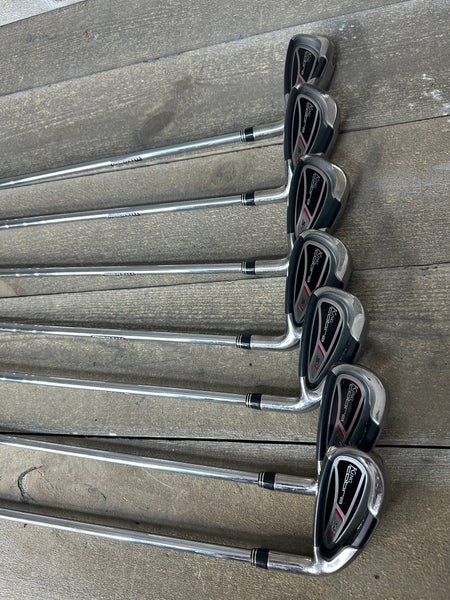 King Cobra S9 Rh Iron Set 4, 5, 6, 7, 8, 9, & PW Regular Flex Steel NS Pro 900XH
