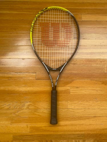 Wilson Junior US Open 25 Tennis Racquet Racket 3 7/8 Grip Youth