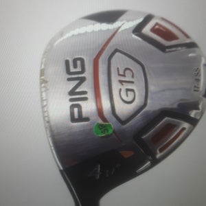 Used Men's Ping G15 Left Hand Fairway Wood Regular Flex 4 Wood