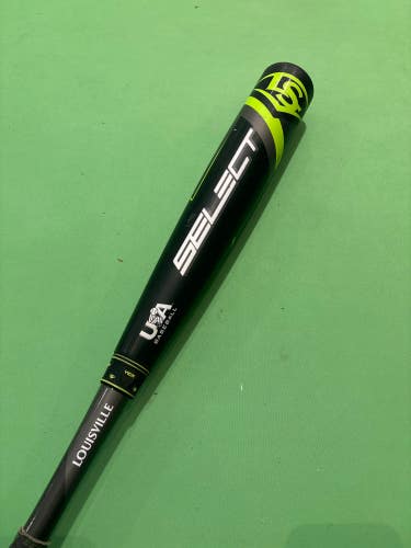 Used 2020 Louisville Slugger Select Bat USABat Certified (-8) Hybrid 23 oz 31"