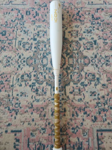 Used 2024 Rawlings Icon USSSA Certified Bat (-10) Composite 20 oz 30"