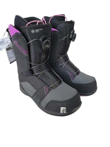 Used Nidecker Maya Boa Boots Senior 9 Women's Snowboard Boots