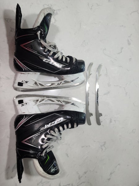 Used Senior CCM RibCor 78K Hockey Skates Regular Width 7