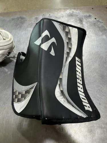 Used Warrior Swagger Jr Blocker And Lh Glove Regular Goalie Catchers