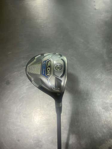 Used Taylormade Sldr 3 Wood Stiff Flex Graphite Shaft Fairway Woods