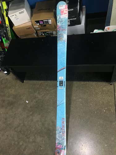 Used Rossignol Trixie 148 Cm Downhill Ski Girls Skis