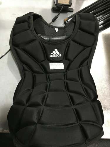 Used Adidas Chest Protector Adult Baseball & Softball Catchers Equipment