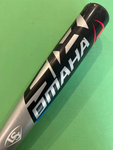 Used 2018 Louisville Slugger Omaha 518 Bat BBCOR Certified (-3) Alloy 29 oz 32"