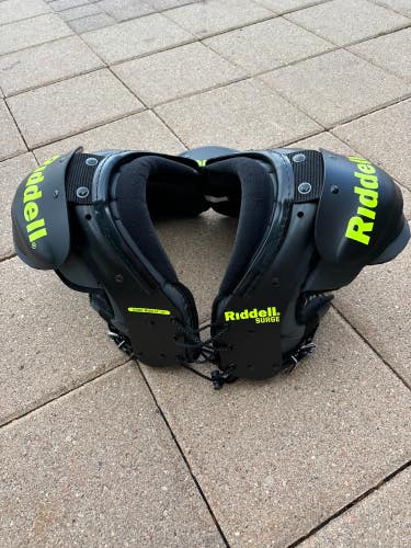 Practically New Medium Youth Riddell Surge Shoulder Pads