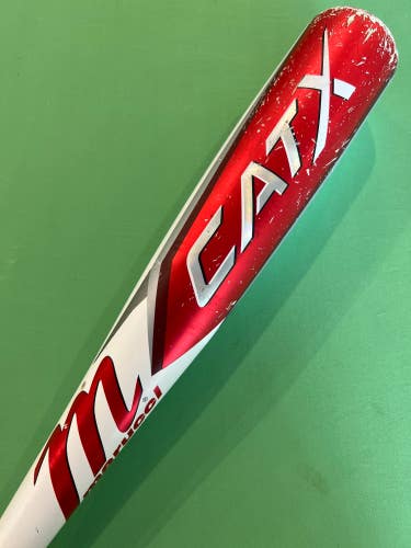 Used 2023 Marucci CAT X Bat USSSA Certified (-10)18 oz 28”