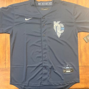 NWT MLB Kansas City Royals City Connect Jersey-Adult Large