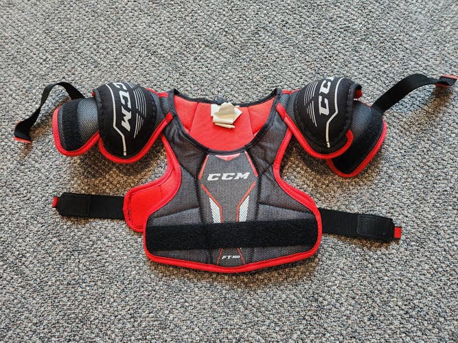 Used Large Youth CCM JetSpeed FT350 Shoulder Pads