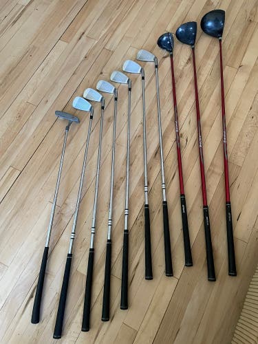 Dunlop left hand golf clubs