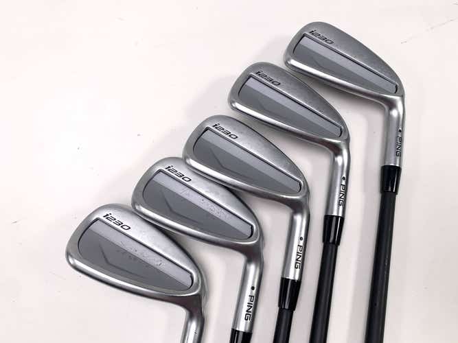 Ping i230 Iron Set 6-PW Black Dot Alta CB AWT Stiff Graphite Mens RH