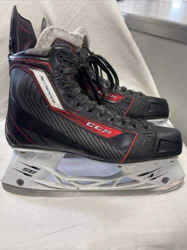 Senior Adult Size 9.5 CCM JETSPEED 290 Ice Hockey Skates