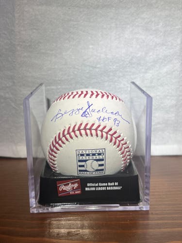 Signed Reggie Jackson MLB HOF Baseball