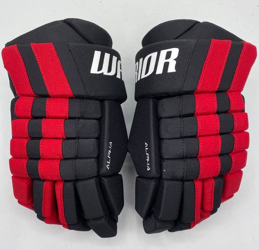 NEW Warrior Alpha FR Gloves, Black/Red, 13”