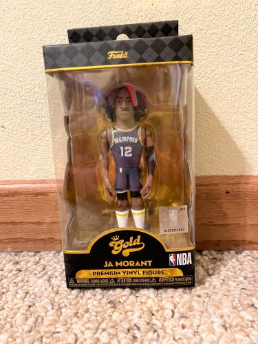 Ja Morant Premium Vinyl Figure Gold Series.