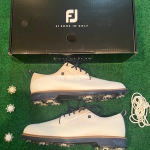 Footjoy Premiere golf shoes 10M White Navy