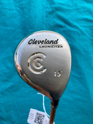 Used Men's Cleveland Launcher Fairway Wood Right Handed Regular Flex 15 Loft