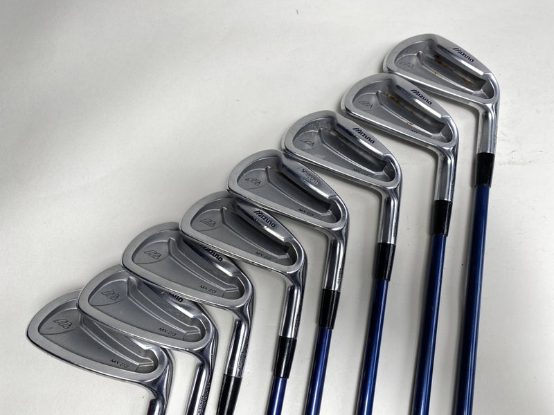 Mizuno MX 23 Iron Set 3-PW Exsar Blue Regular Graphite Mens RH