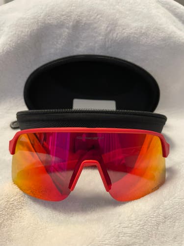 Brand New Oakley Sutro Lite Sunglasses Red With Case