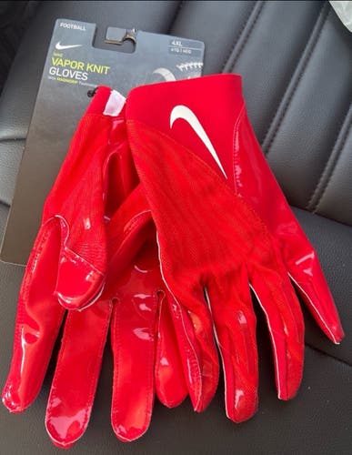 Nike Vapor Knit Football Gloves Size 4XL DM0057-663