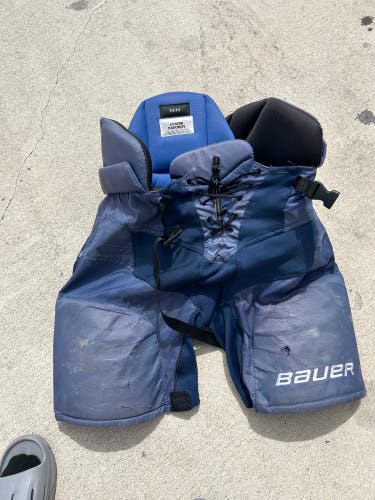 Used Senior Bauer Pro Stock Custom Pro Hockey Pants