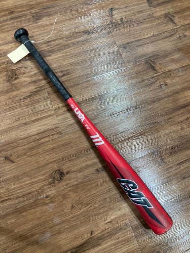 Used 2019 Marucci CAT Bat USABat Certified (-10) Alloy 19 oz 29"