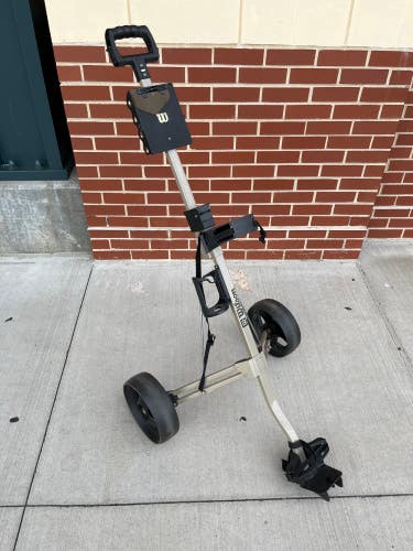 Brown Used Men's Wilson Push Cart