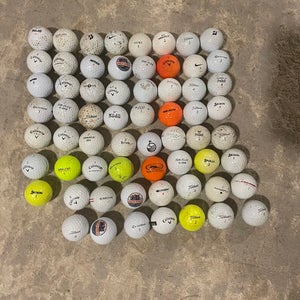 63 Golf balls