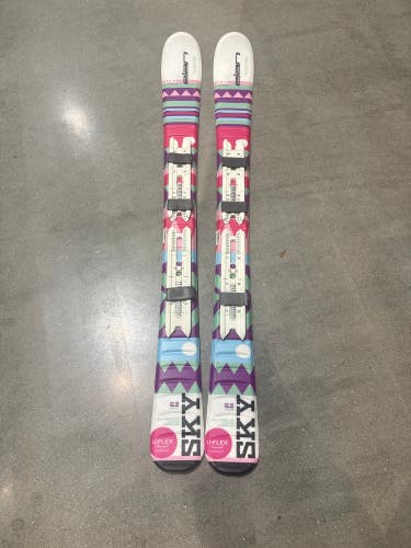 Used Kid's Elan SKY 100 cm All Mountain Skis Without Bindings