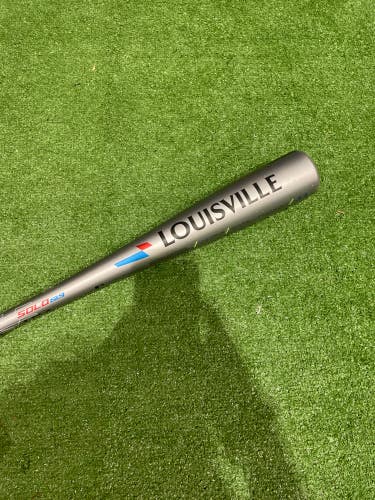 Used Kid Pitch (9YO-13YO) 2019 Louisville Slugger Solo 619 Bat USABat Certified (-11) Alloy 17 oz 28