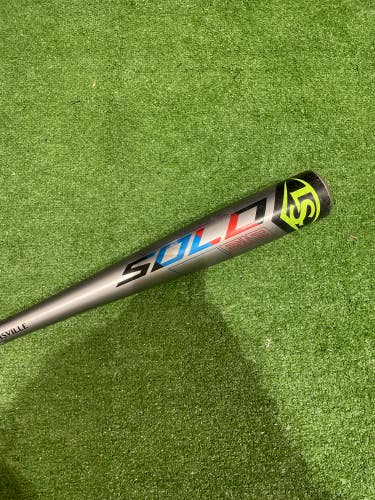 Used Kid Pitch (9YO-13YO) 2019 Louisville Slugger Solo 619 Bat USABat Certified (-11) Alloy 18 oz 29