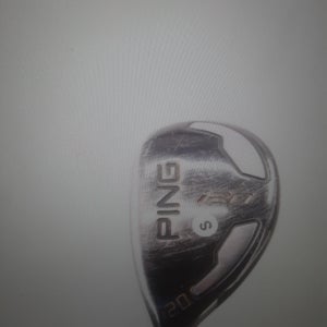 Used Men's 2013 Ping i20 Left Hand Hybrid Stiff Flex 3H