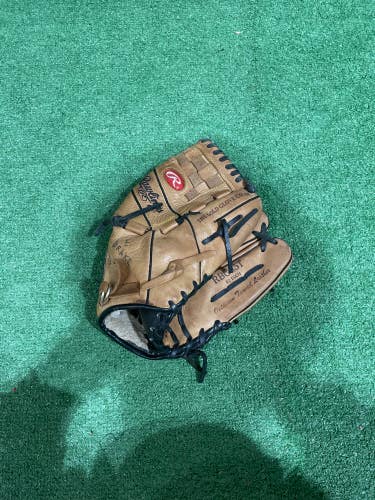 Brown Used Kid Pitch (9YO-13YO) Rawlings Player Preferred Right Hand Throw Pitcher's Baseball Glove