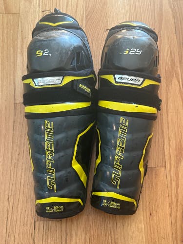 Used Senior Bauer 13"  Supreme S29 Shin Pads