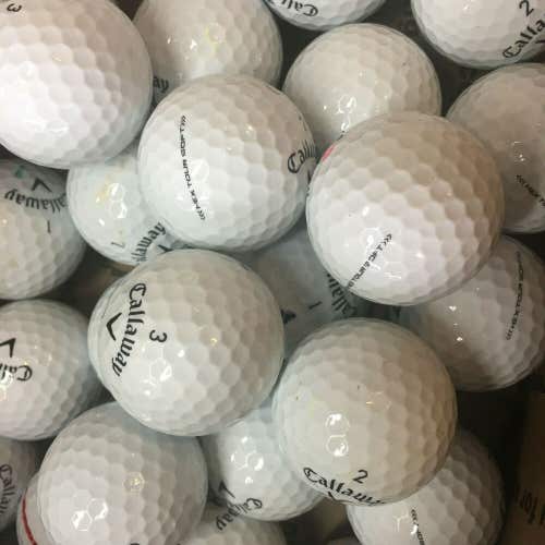 Callaway Hex Tour Soft....12 Premium AAA Used Golf Balls