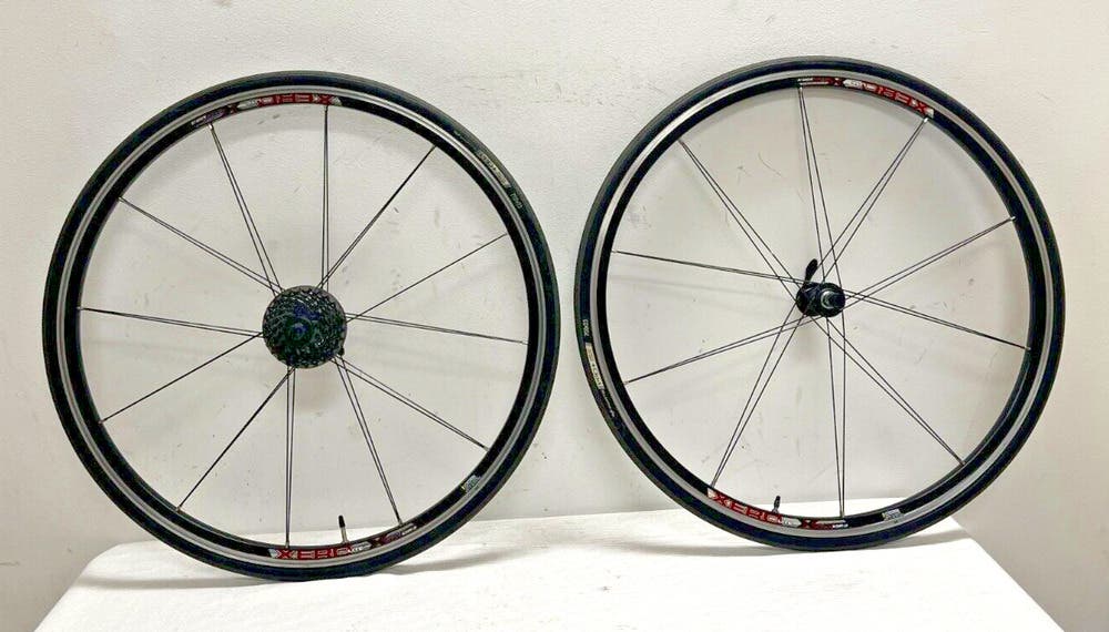 XERO Lite XSR-3 9-Speed 24-Spoke Silver Aluminum 700C Wheelset +