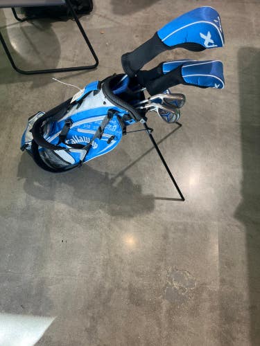 Used Junior Callaway XJ Clubs (Full Set) Left Hand 7 Pieces