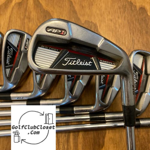 Titleist AP1 710 Iron Set / 4-GW Regular Flex Steel Shafts