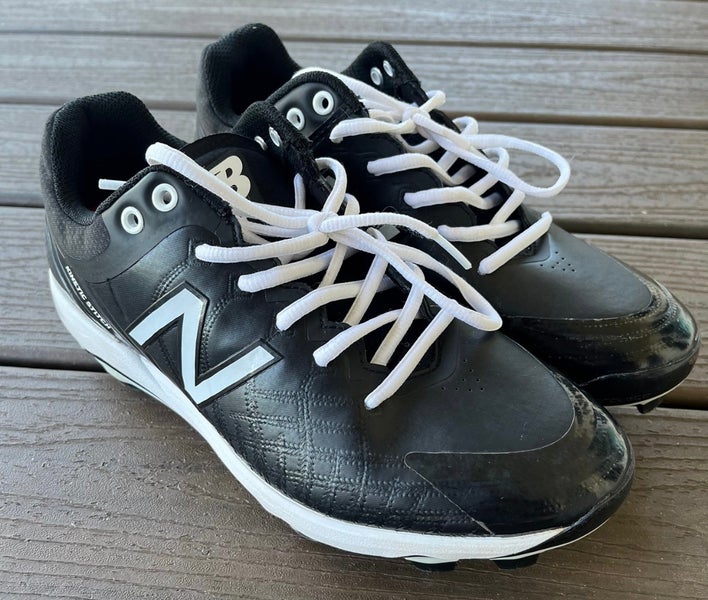 Black Used Men's Low Top Molded Cleats