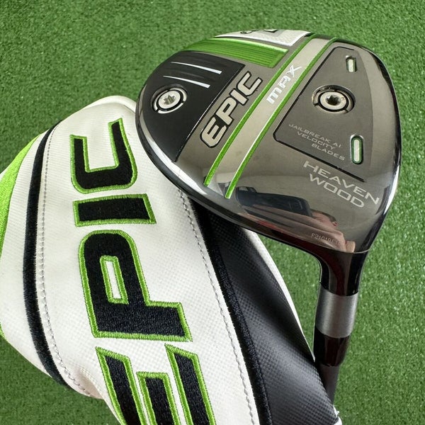 Callaway Epic Max Heaven Wood 7 HZRDUS Smoke iM10 5.5 Regular Flex RH 42.75”