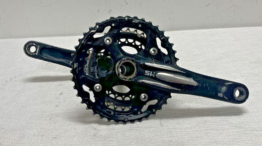 Shimano FC-M552 175mm 42/32/22 Black Aluminum Mountain Bike Triple Crankset