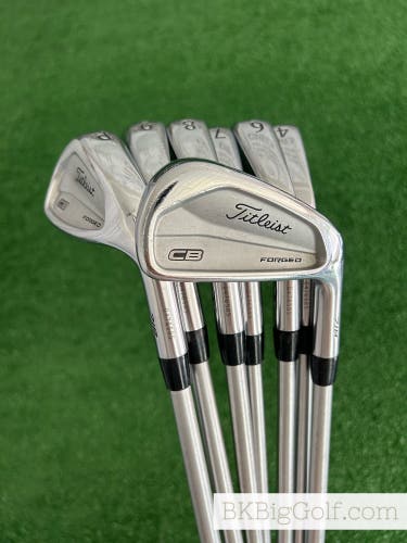 Titleist 718 CB Forged Iron Set 4-P / KBS Tour C-Taper 130 X Extra Stiff