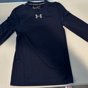 Boys YL Under Armor Cold Gear Long Sleeve Compression Shirt